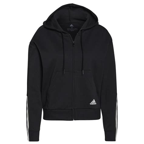 adidas damen full zip kapuzenshirt|adidas women's zip up hoodie.